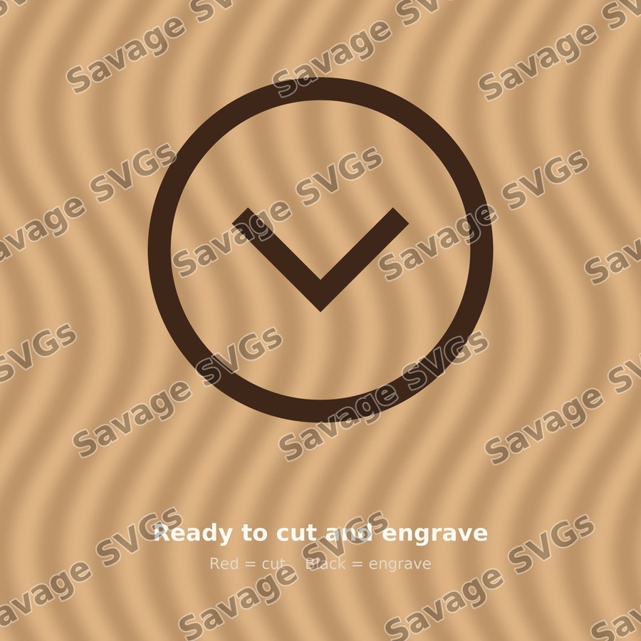 Chevron Circle Down Alt