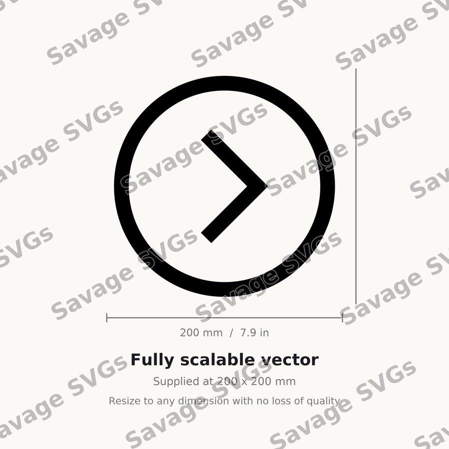 Chevron Circle Right Alt