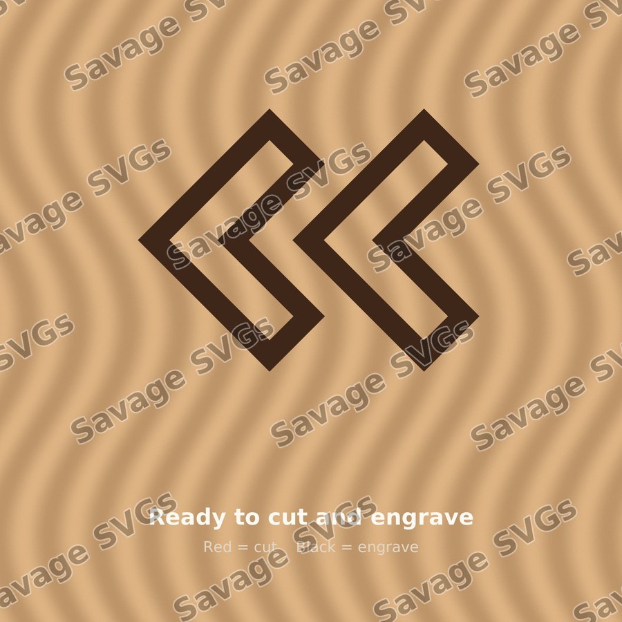 Chevron Double Left
