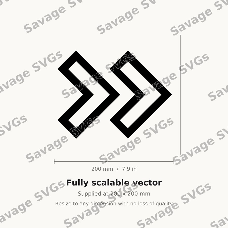 Chevron Double Right