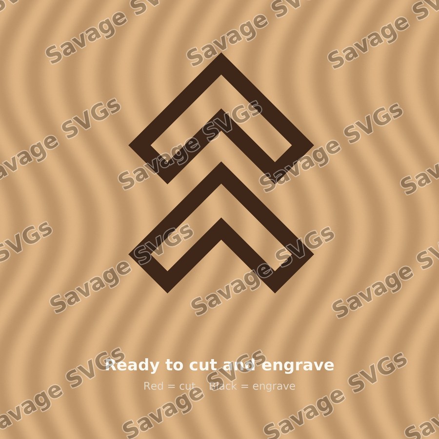 Chevron Double Up