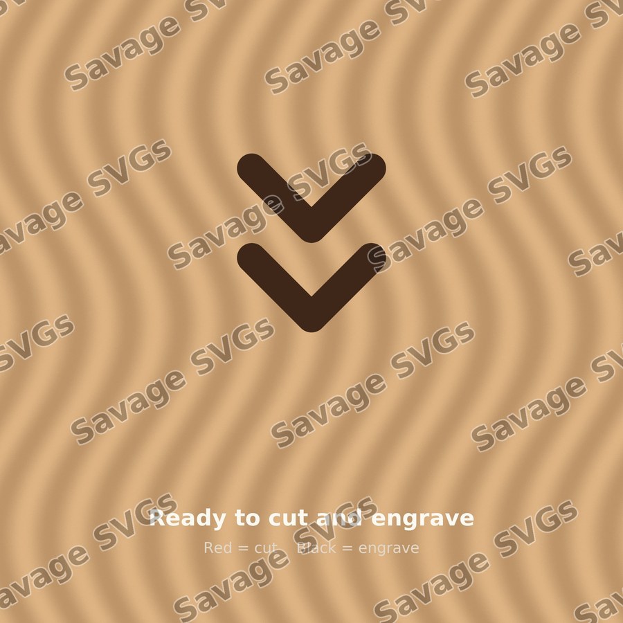 Chevron Down Duo