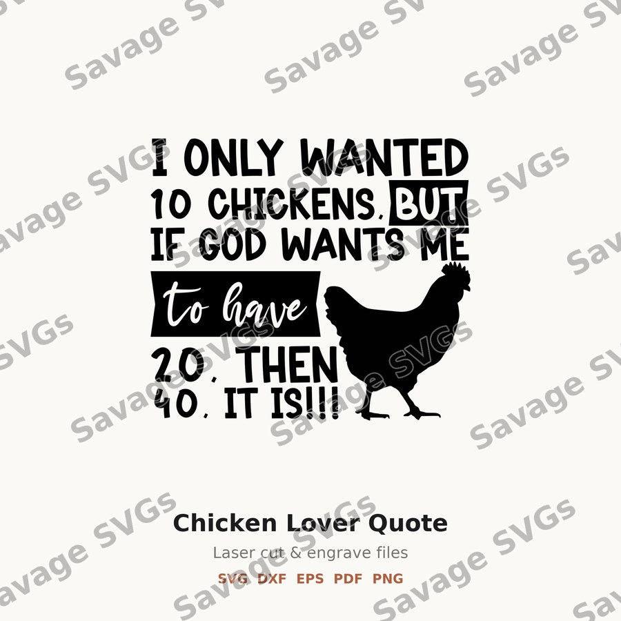 Chicken Lover Quote