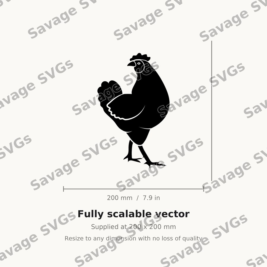 Chicken Silhouette