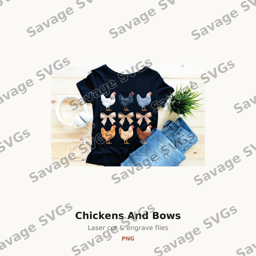 Chickens And Bows