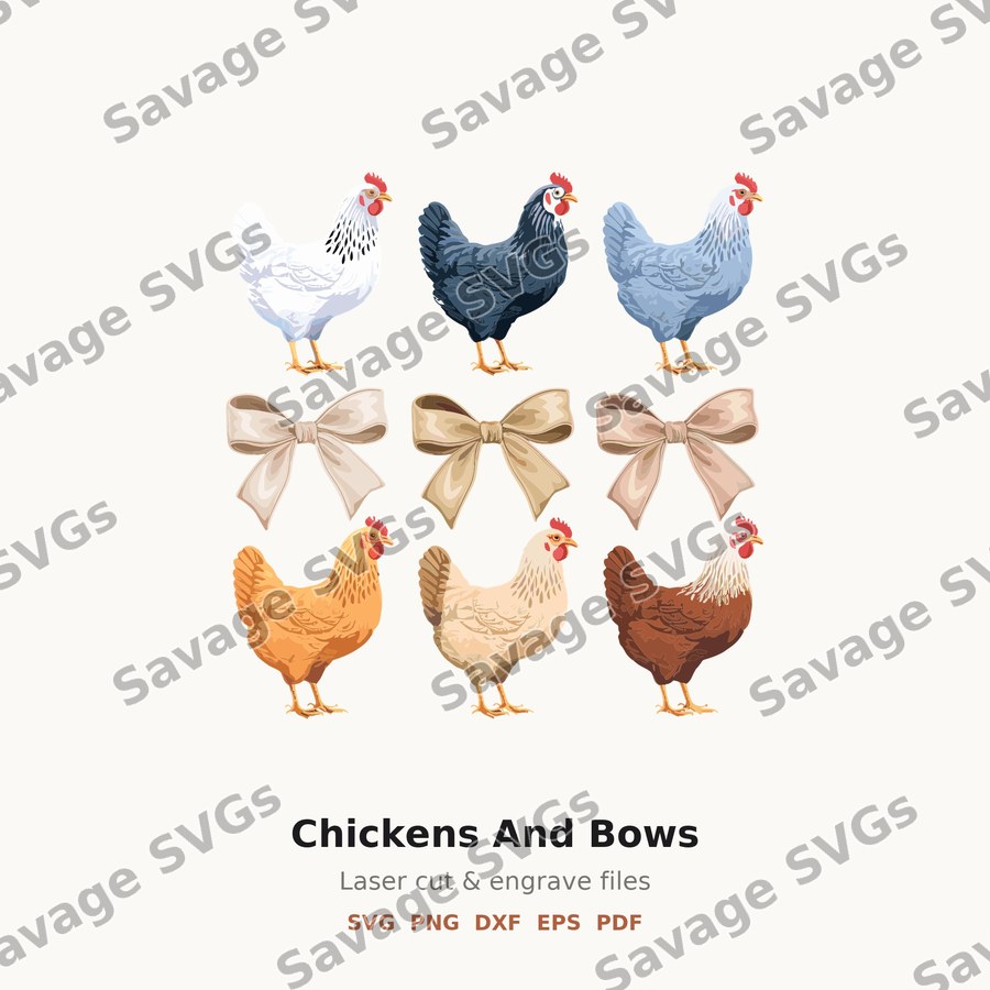 Chickens And Bows