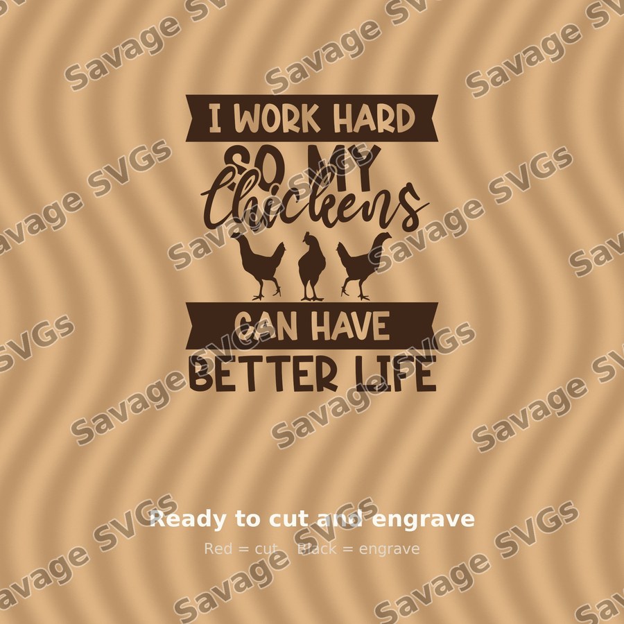 Chickens Better Life Quote