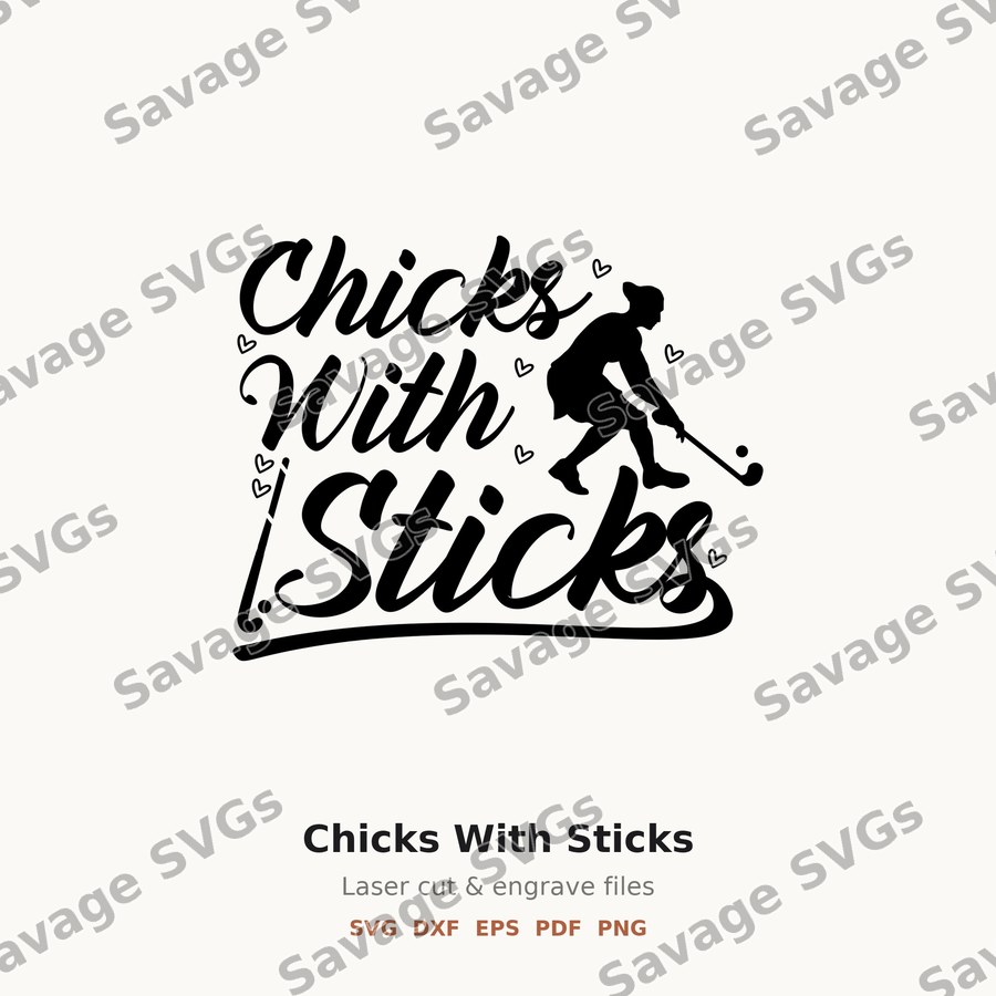 Chicks With Sticks