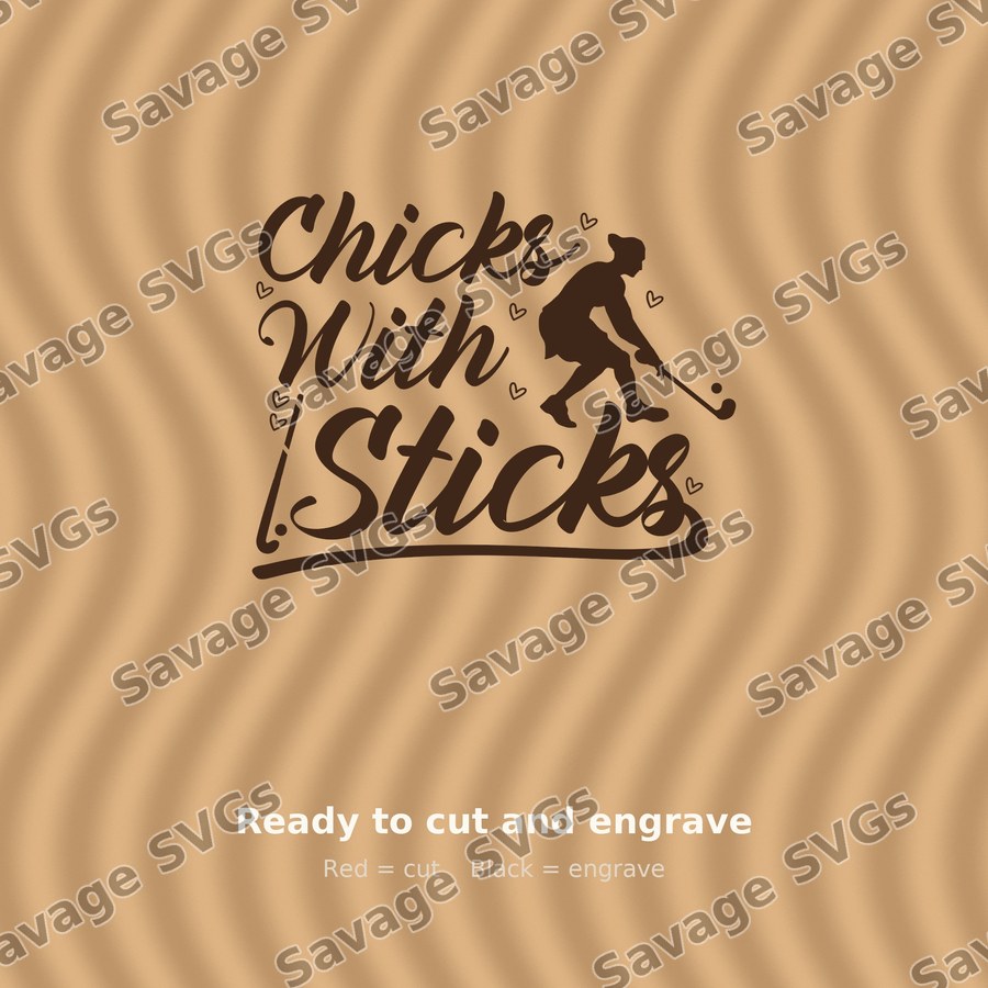 Chicks With Sticks