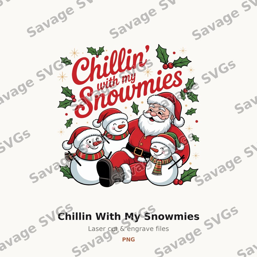 Chillin With My Snowmies