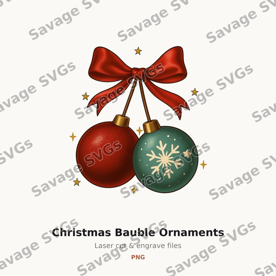 Christmas Bauble Ornaments