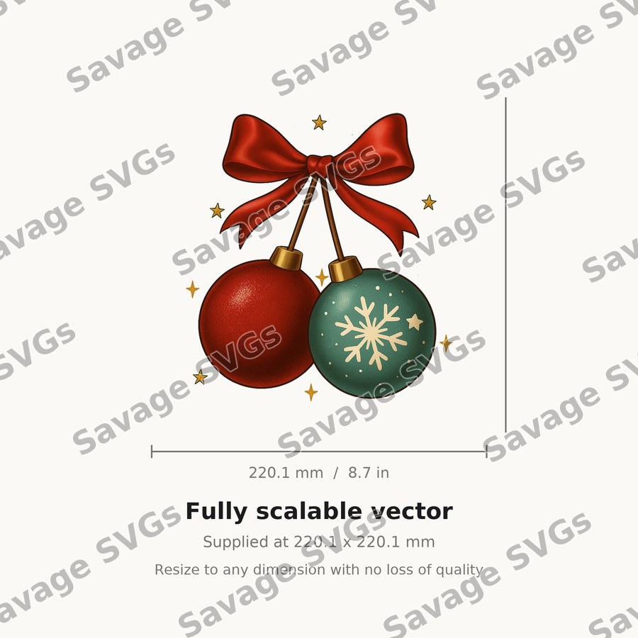 Christmas Bauble Ornaments