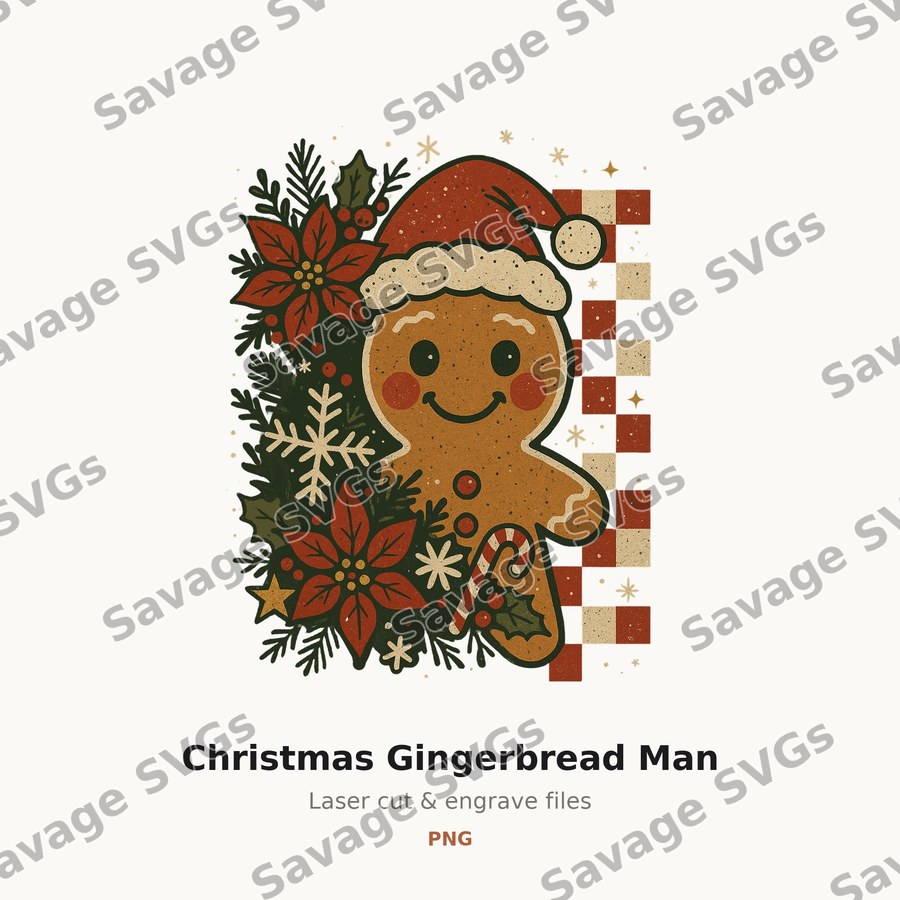 Christmas Gingerbread Man