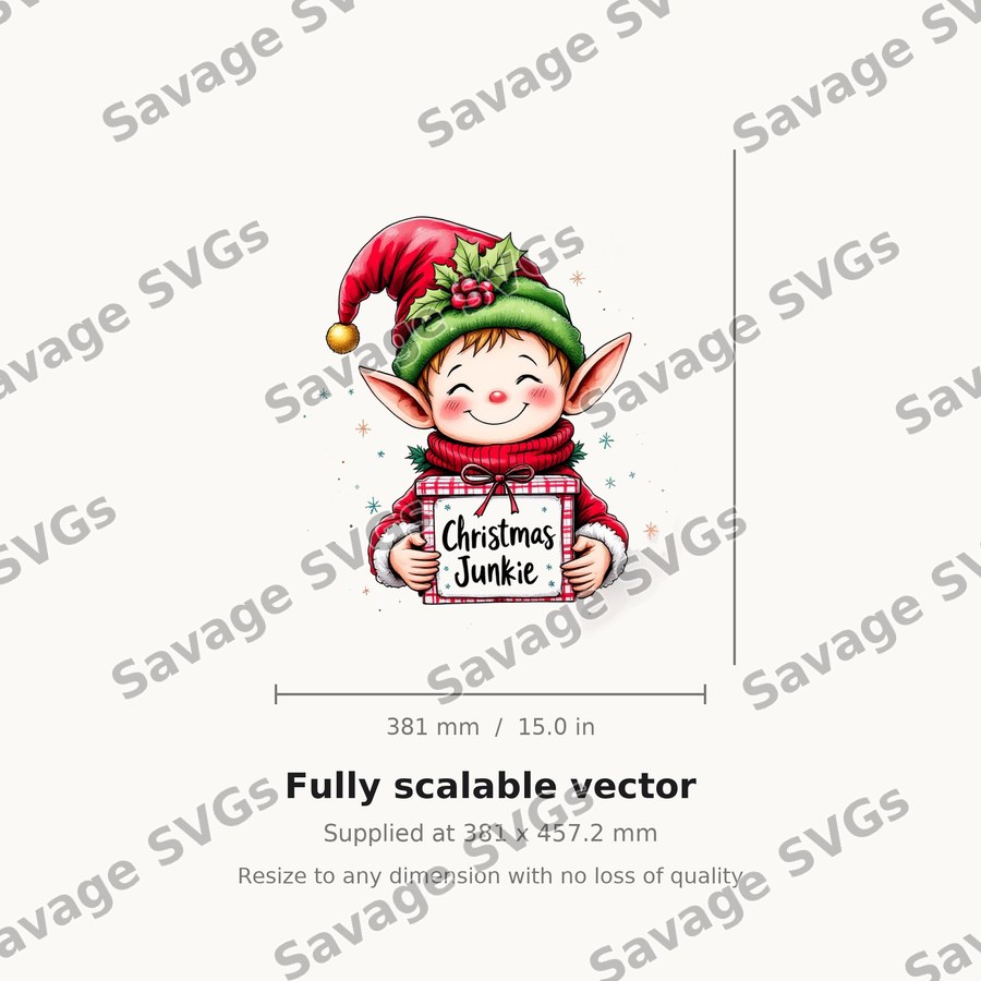 Christmas Junkie Elf