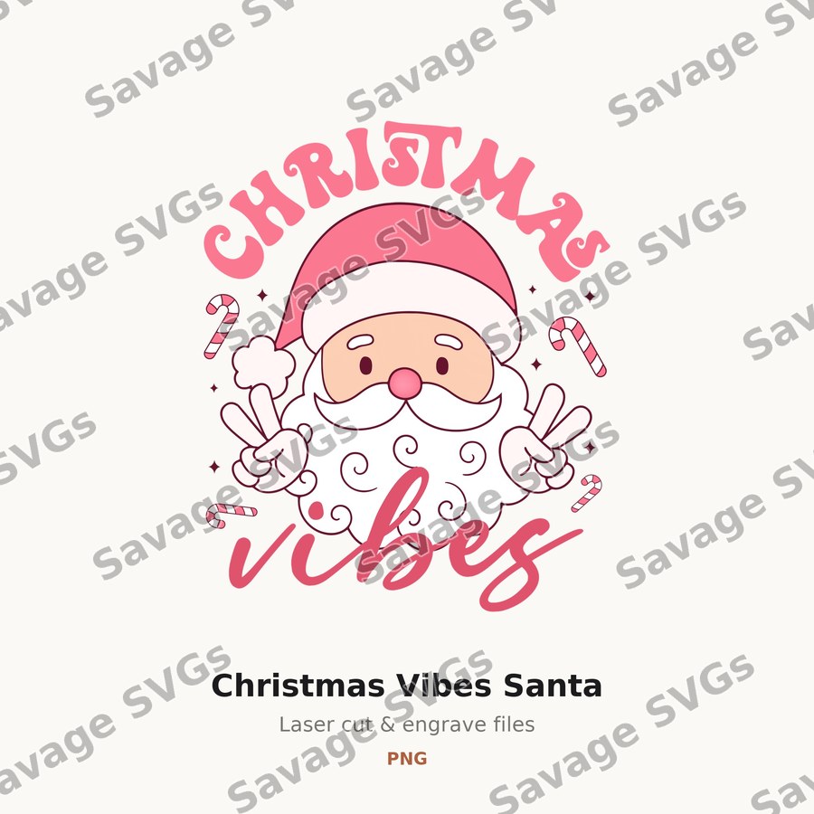 Christmas Vibes Santa