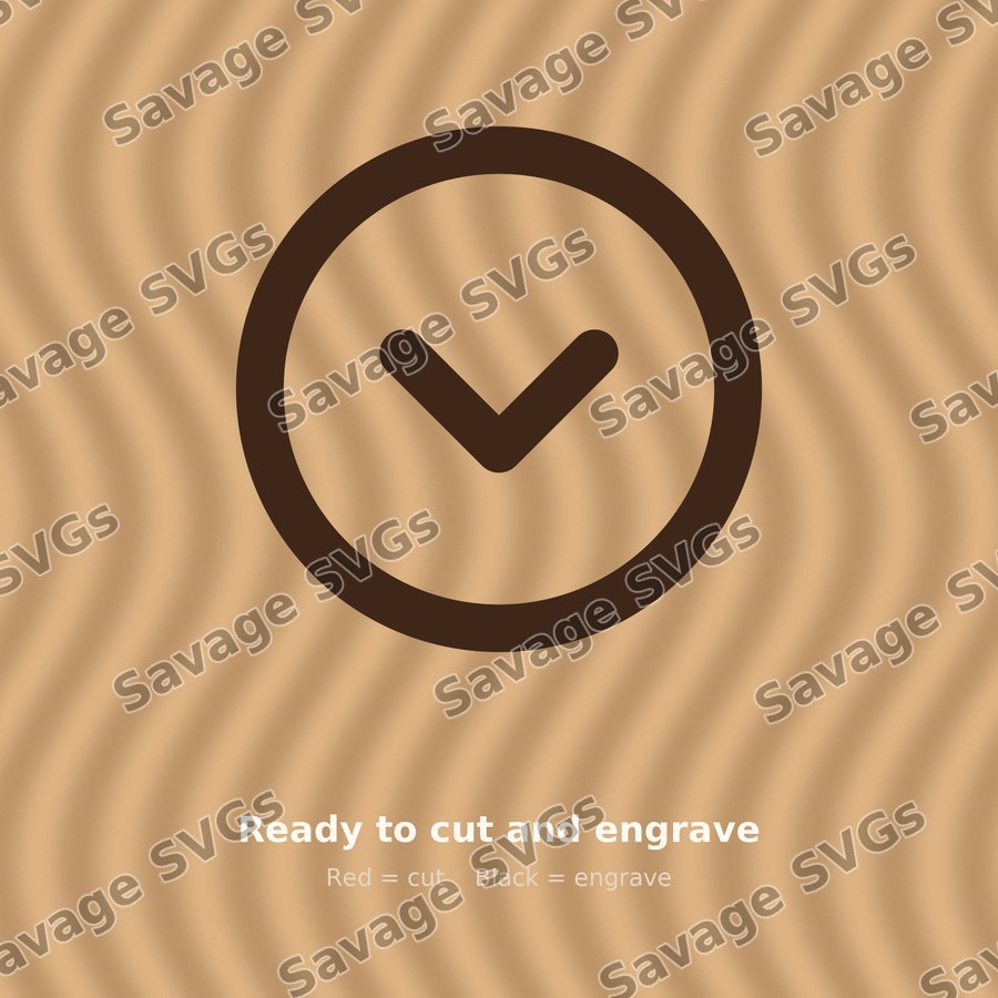 Circle Chevron Down