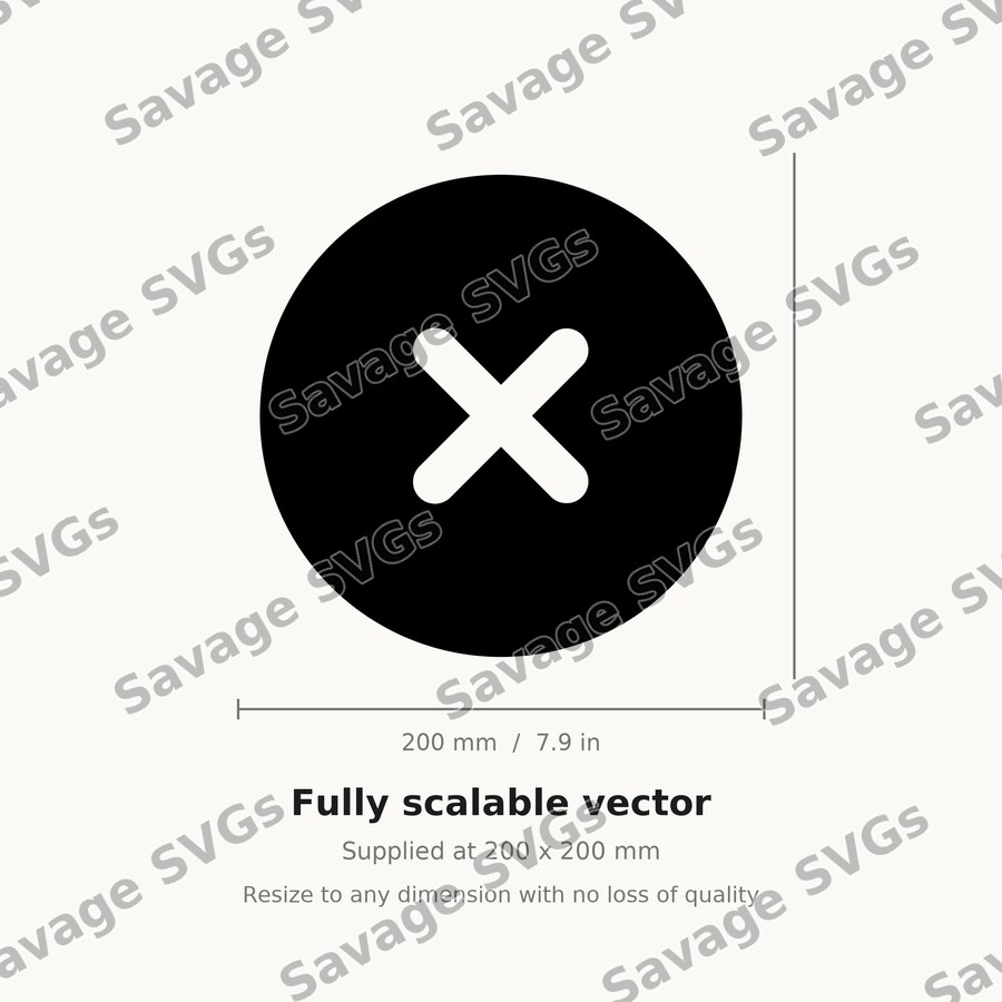 Circle Close Icon