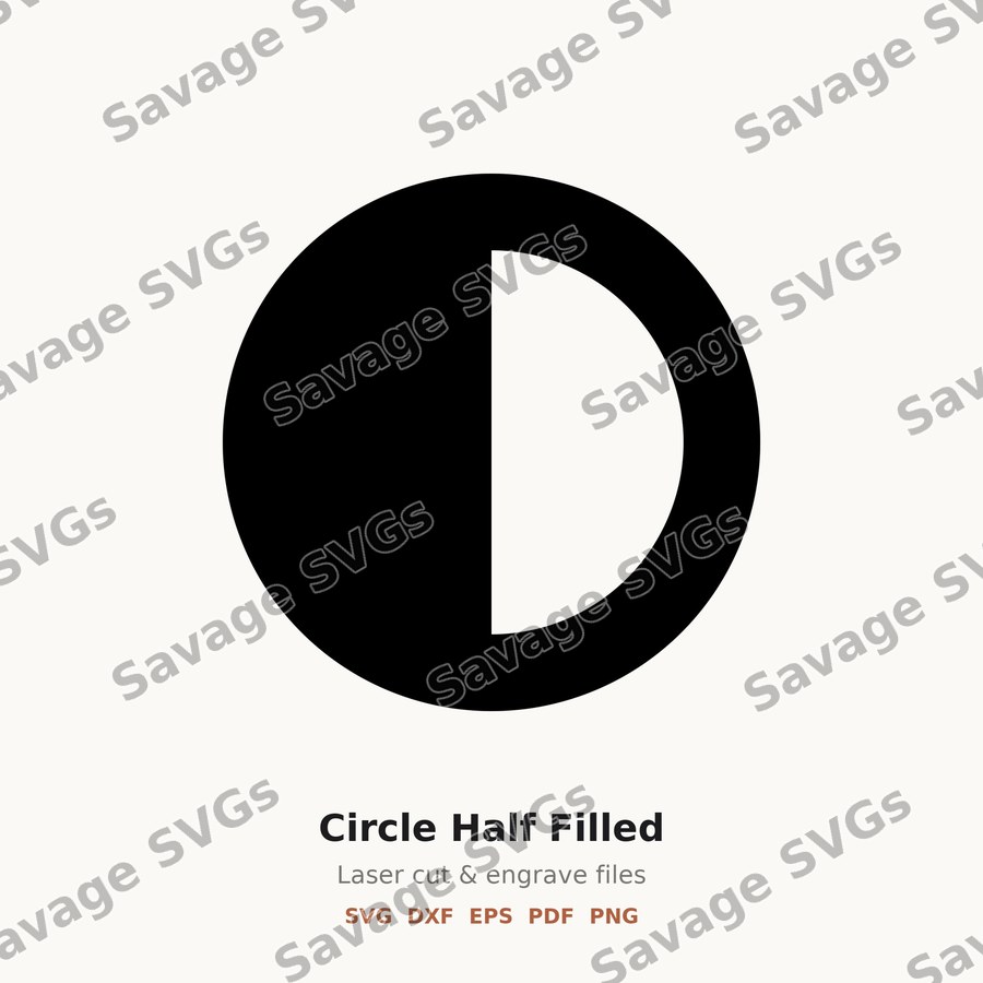 Circle Half Filled