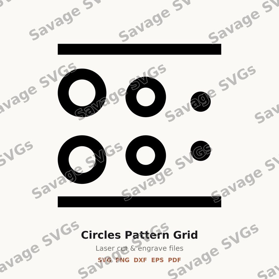 Circles Pattern Grid
