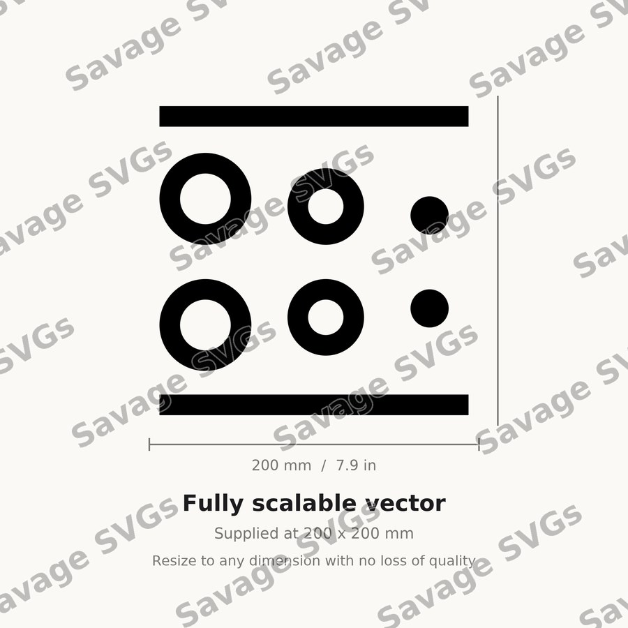 Circles Pattern Grid
