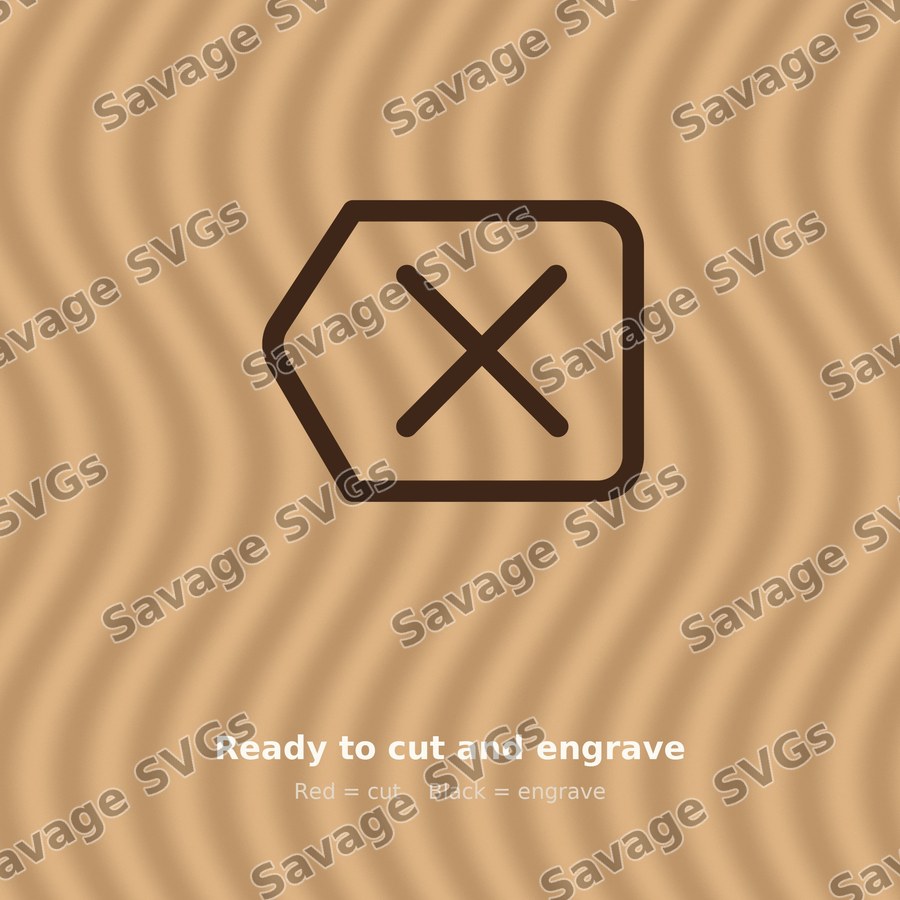 Clear Character Outline
