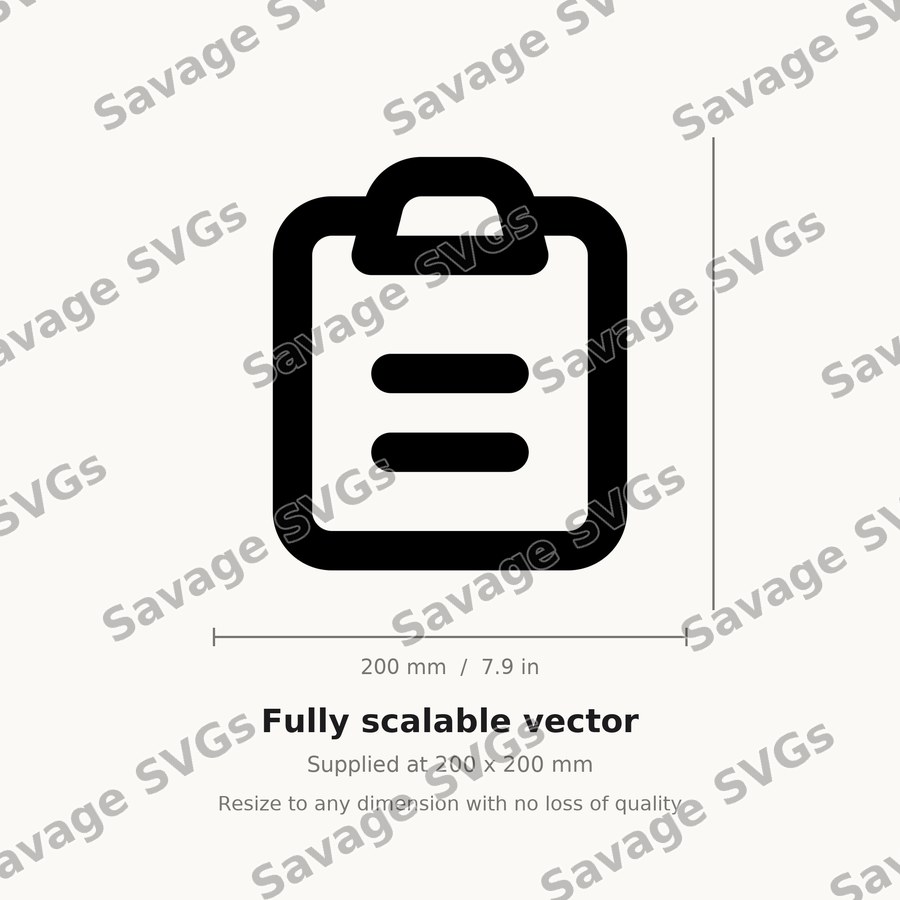 Clipboard Icon