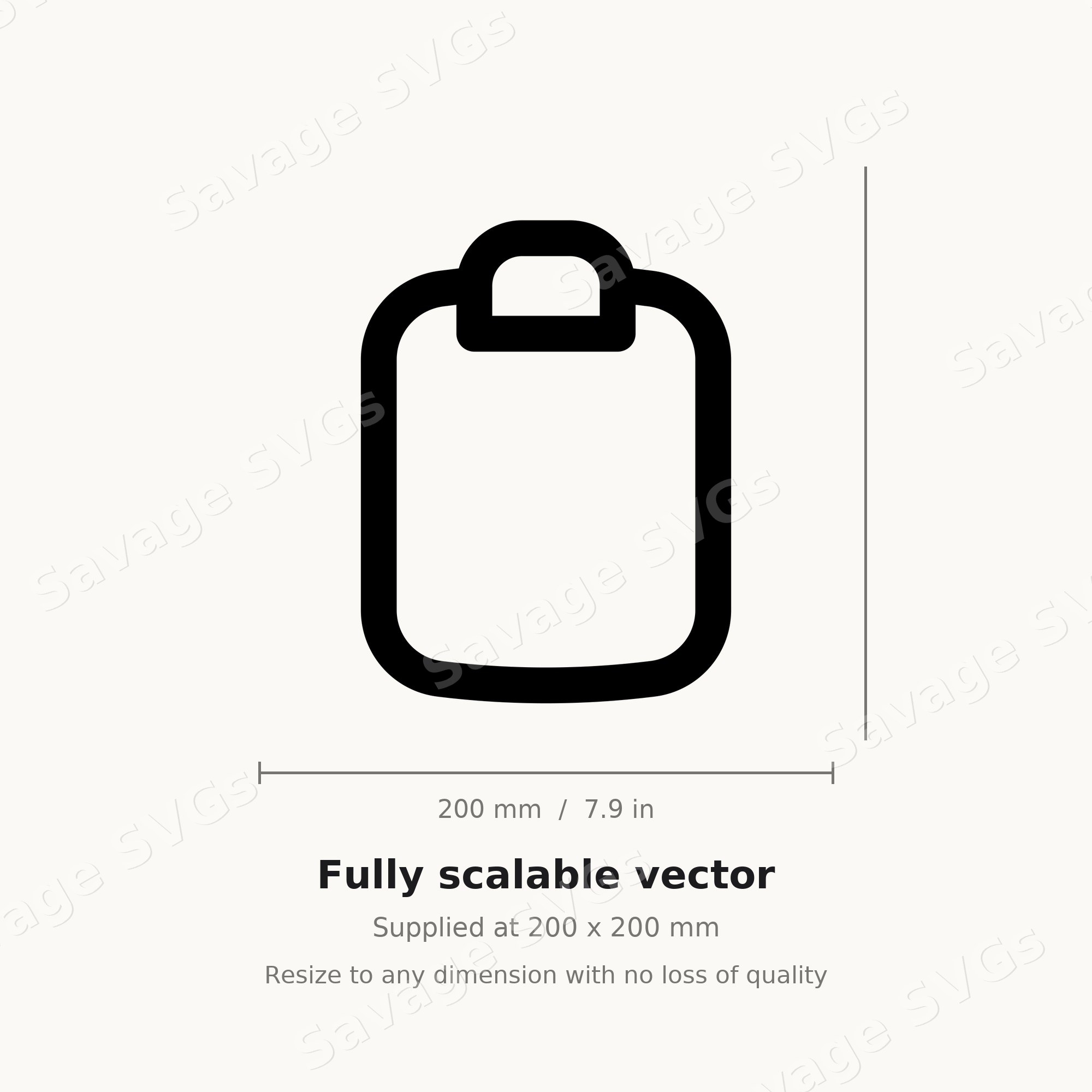 Clipboard Outline