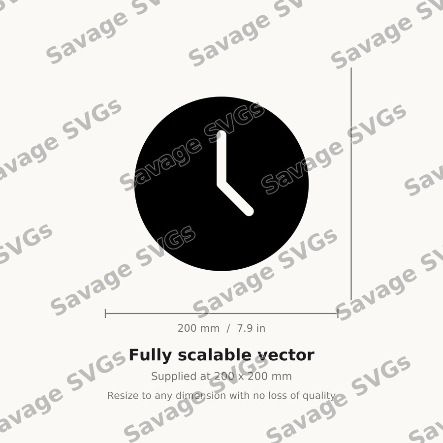 Clock Filled