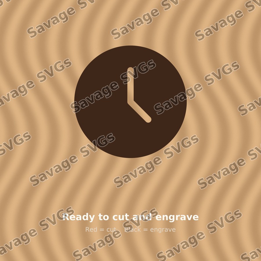 Clock Filled