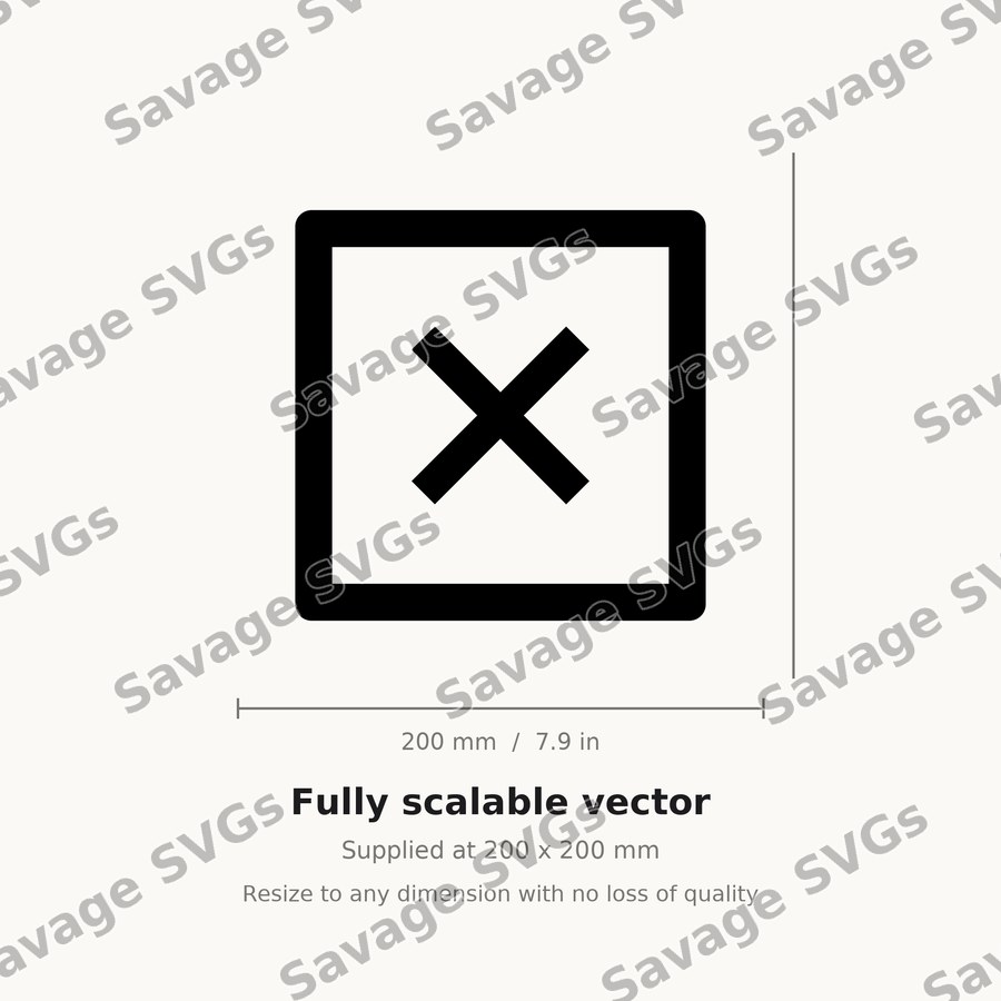 Close Button Icon