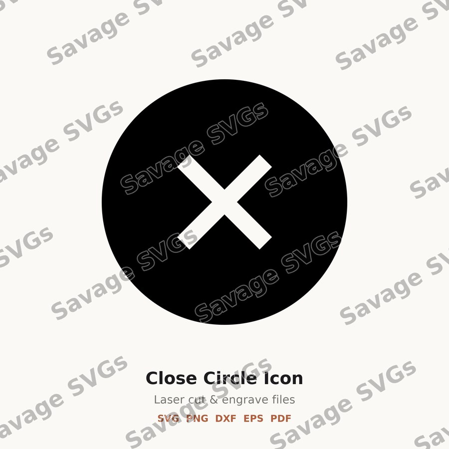 Close Circle Icon