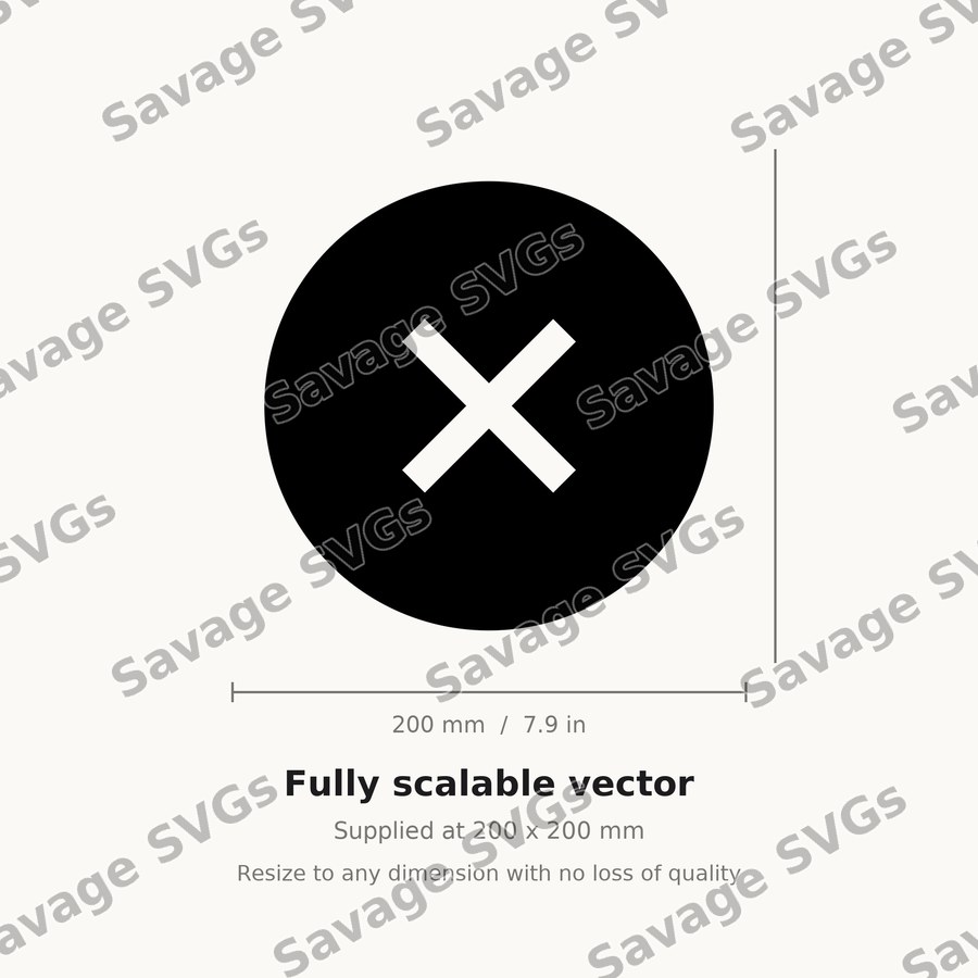 Close Circle Icon