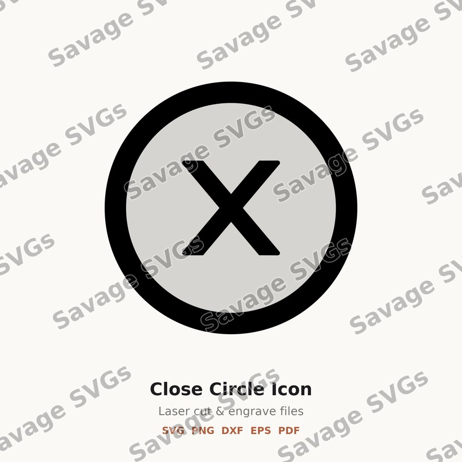 Close Circle Icon