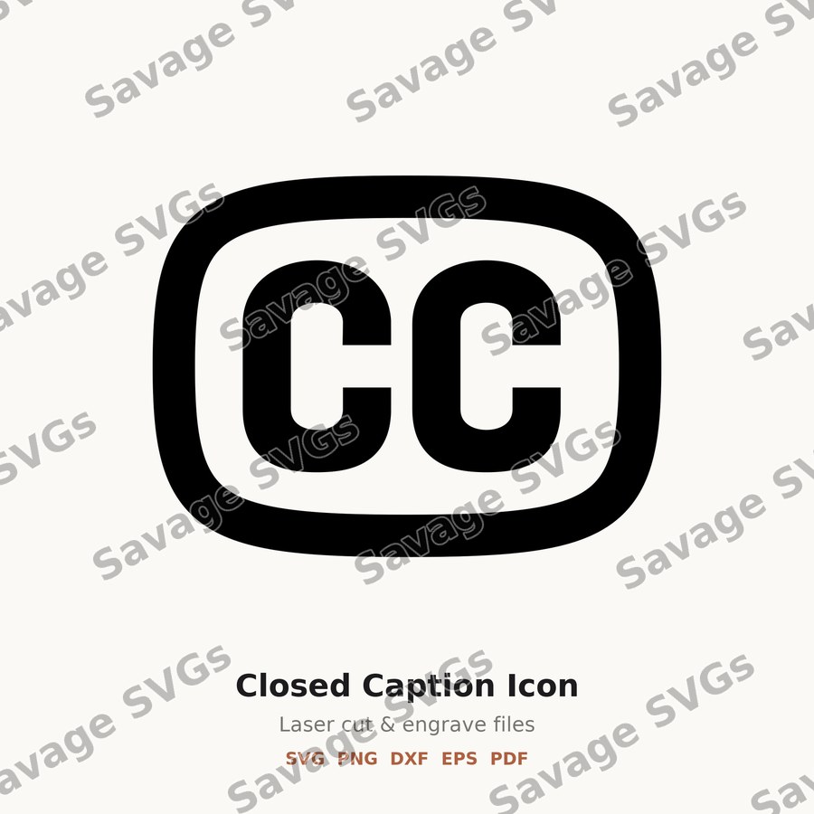 Closed Caption Icon