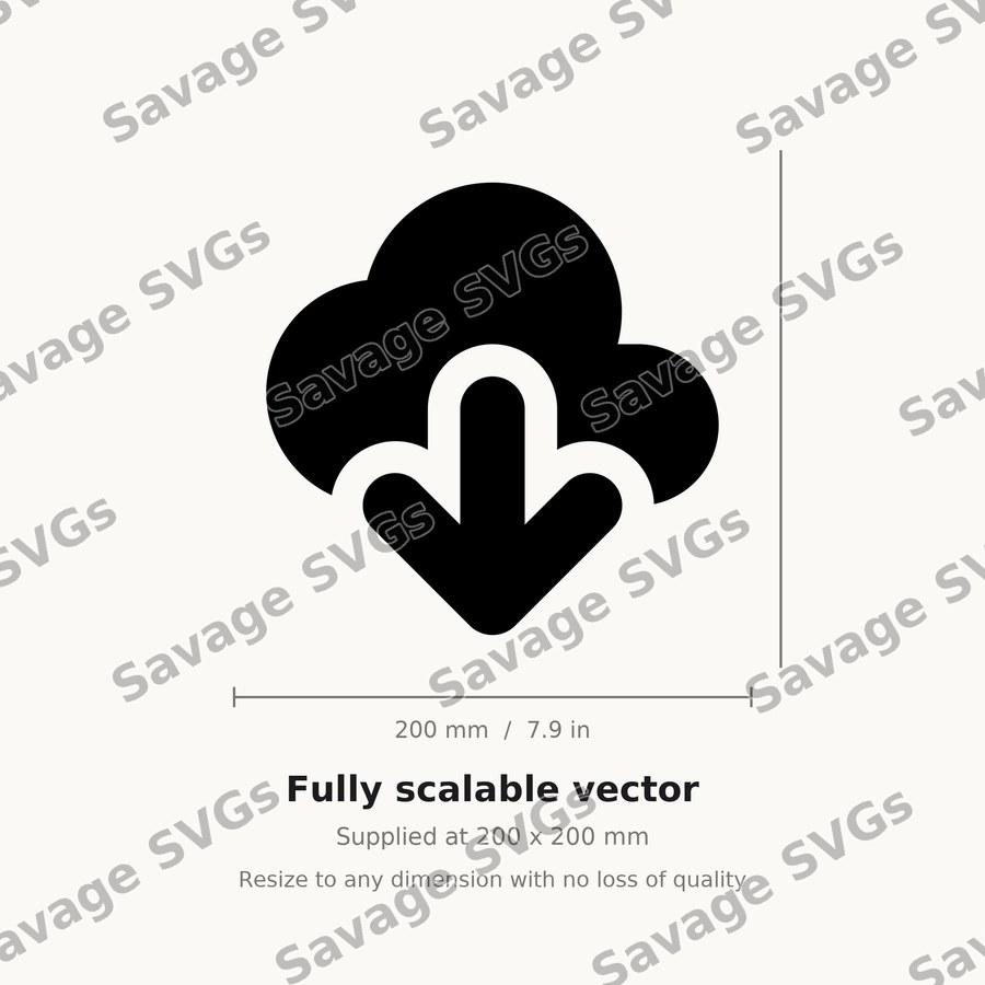 Cloud Arrow Down