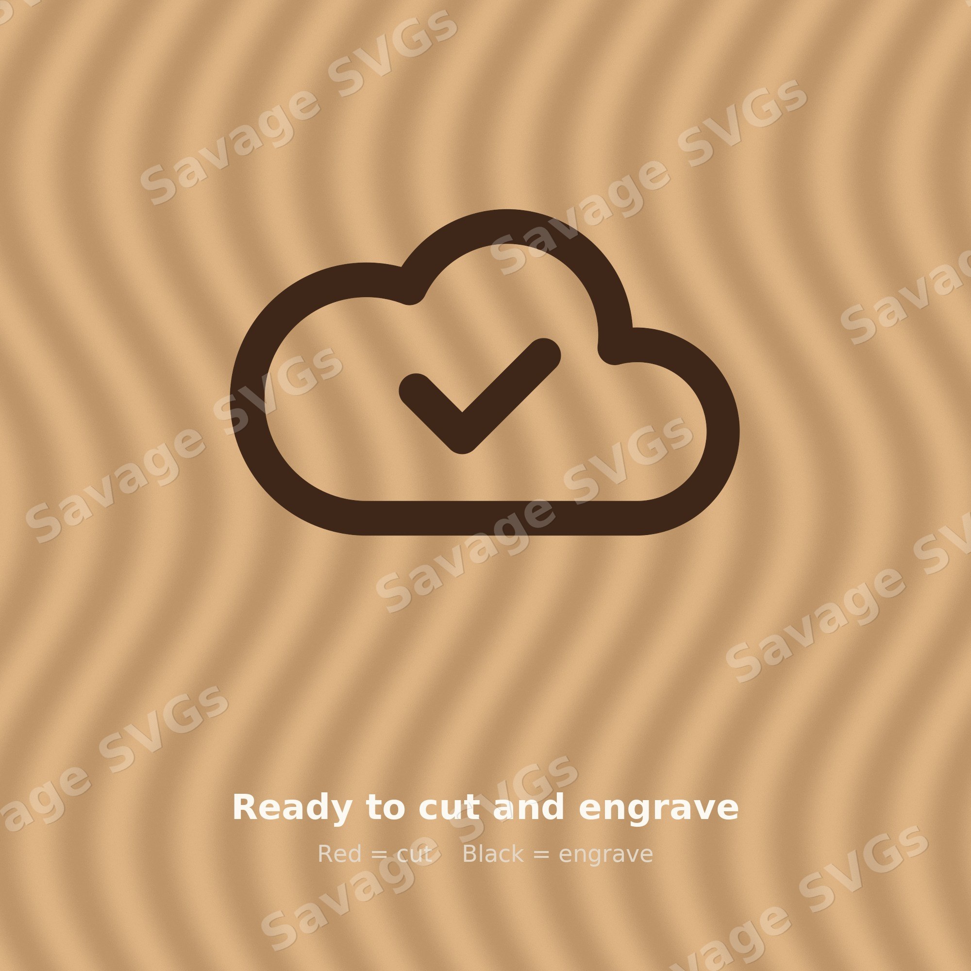 Cloud Check Icon