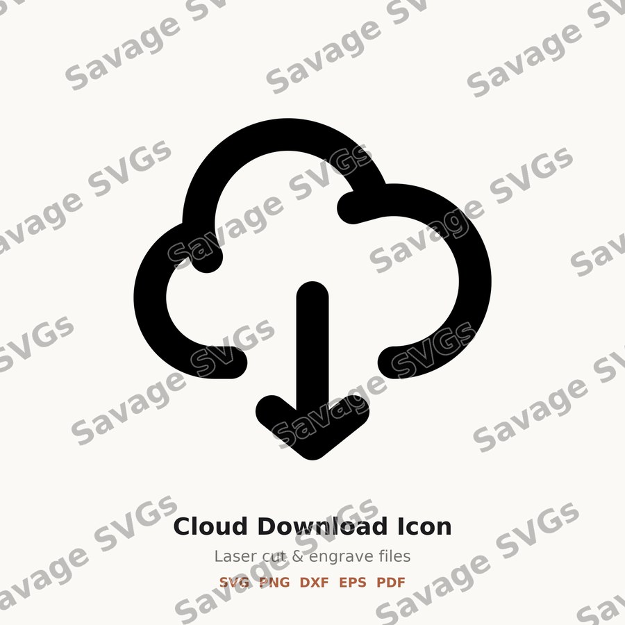 Cloud Download Icon