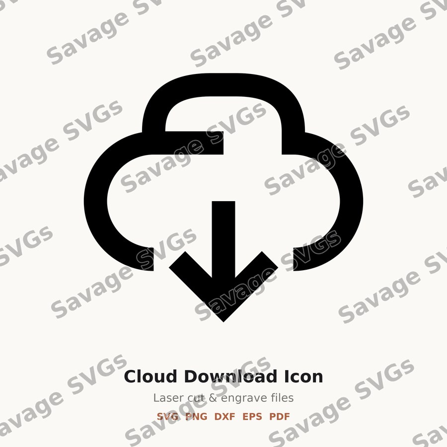 Cloud Download Icon