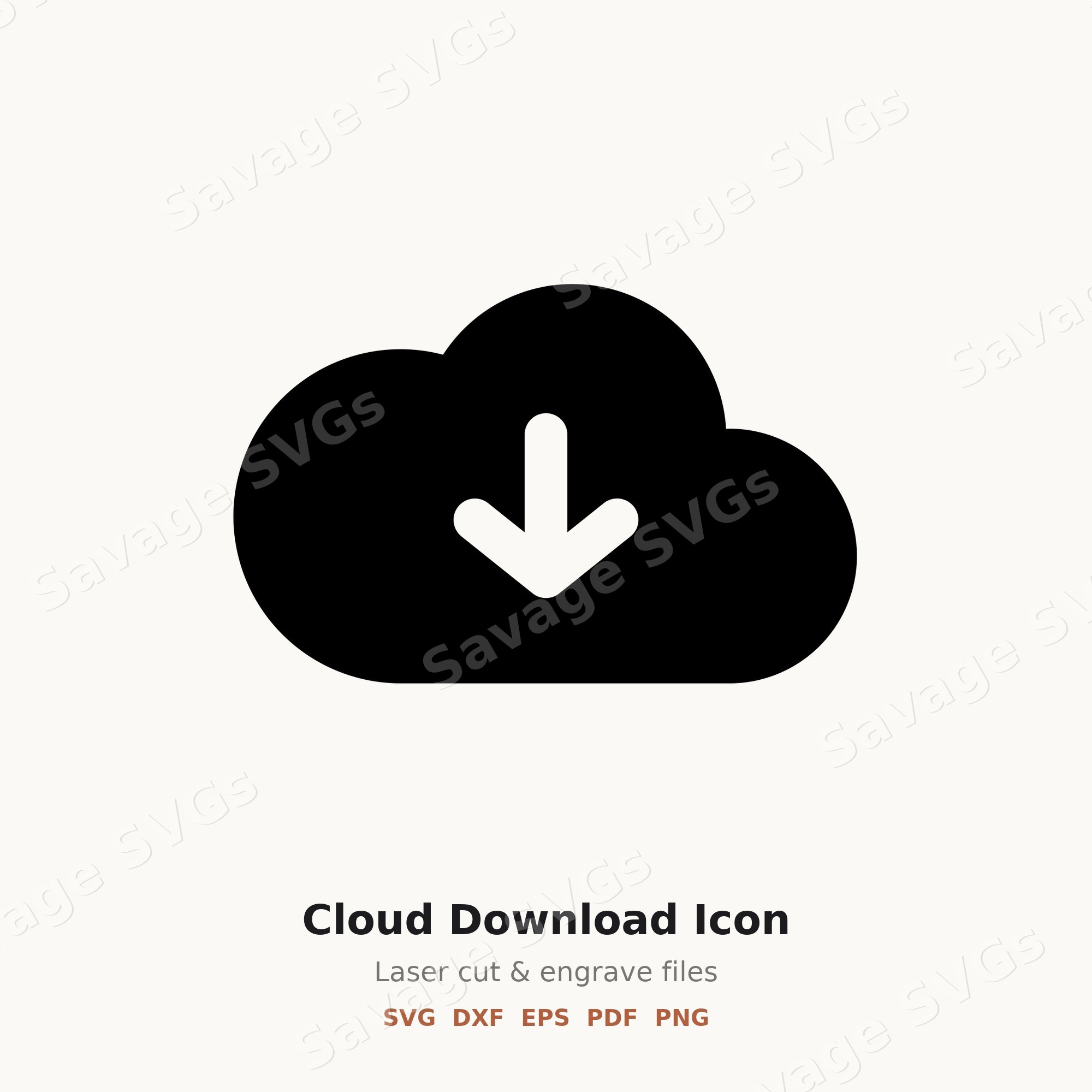 Cloud Download Icon