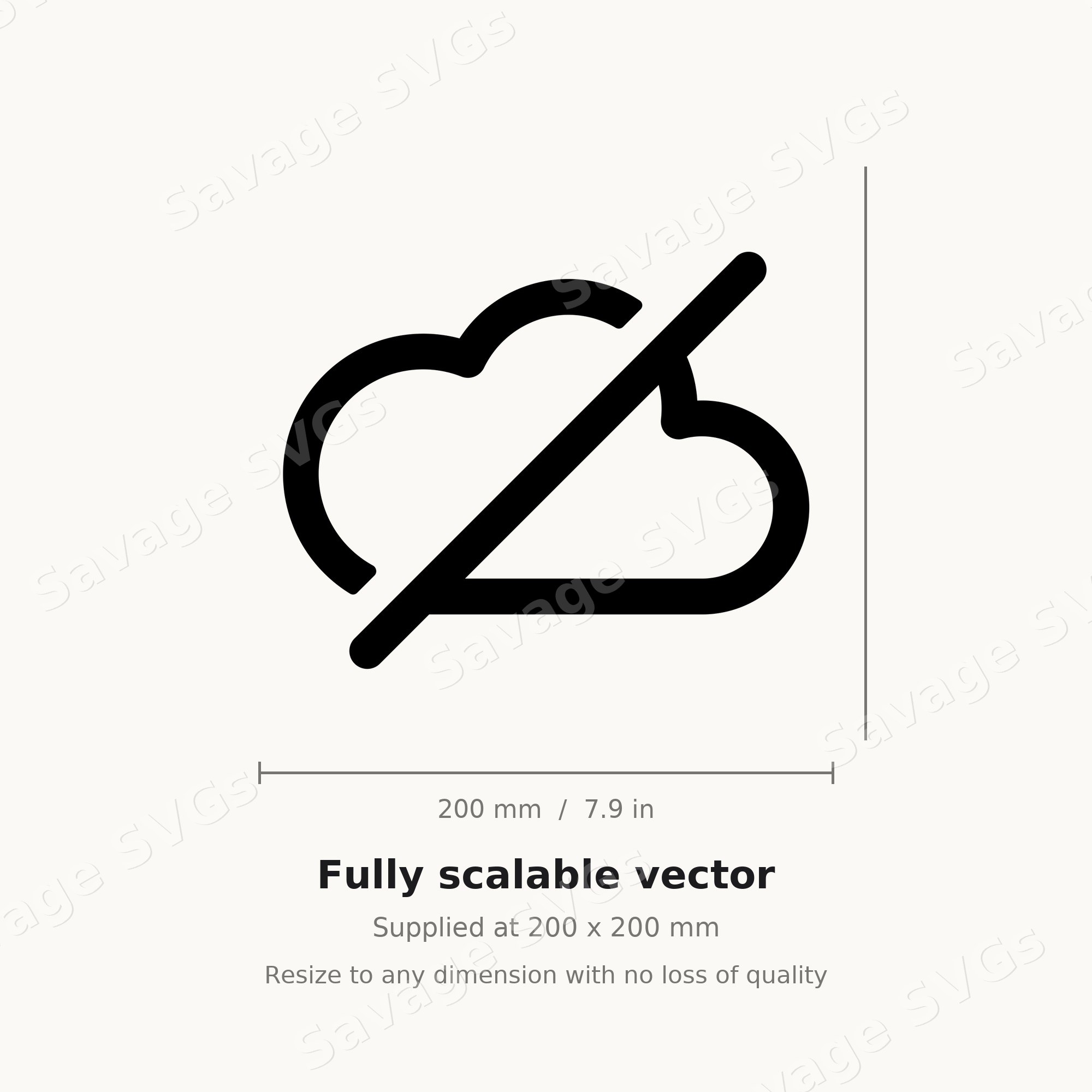 Cloud Off Icon