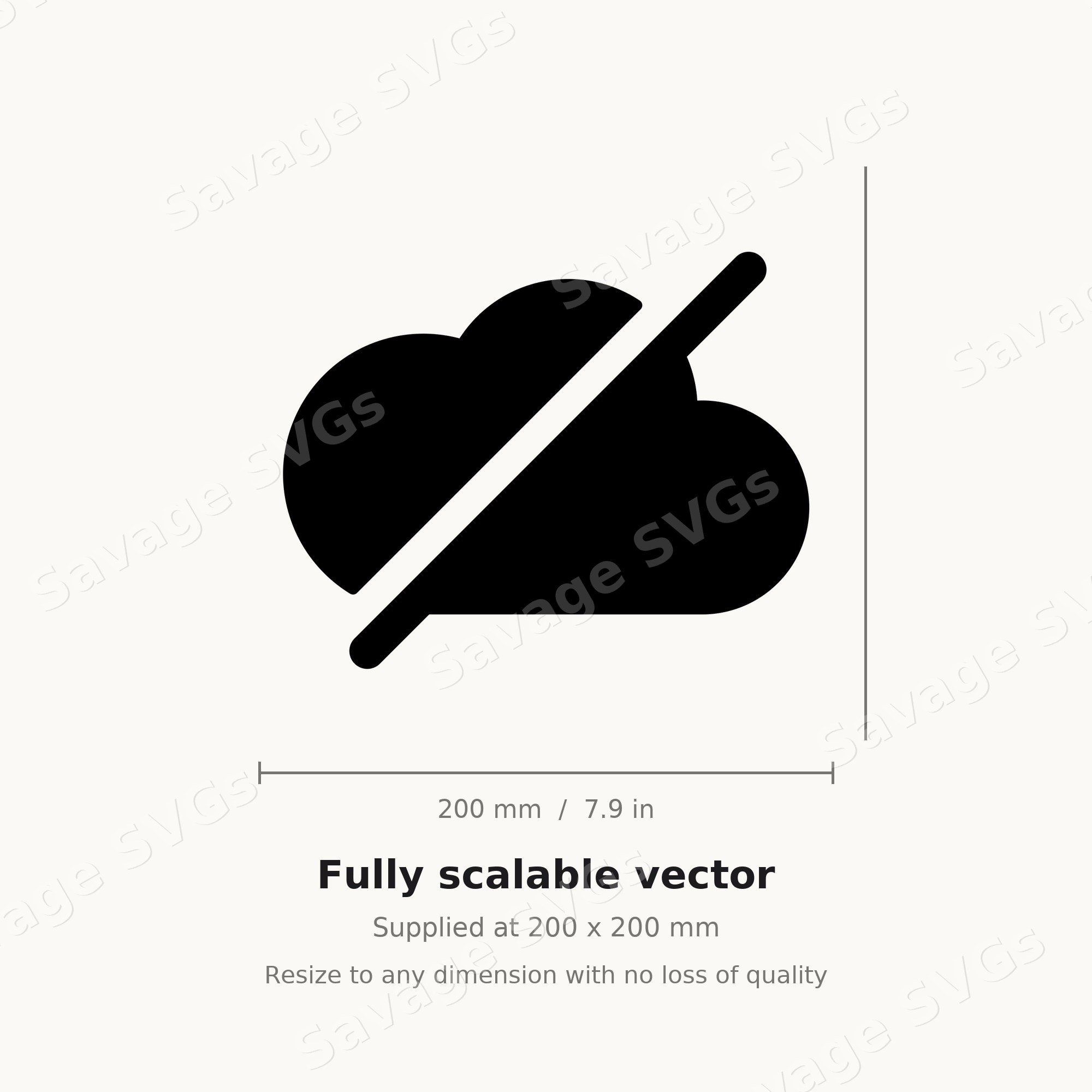 Cloud Off Icon
