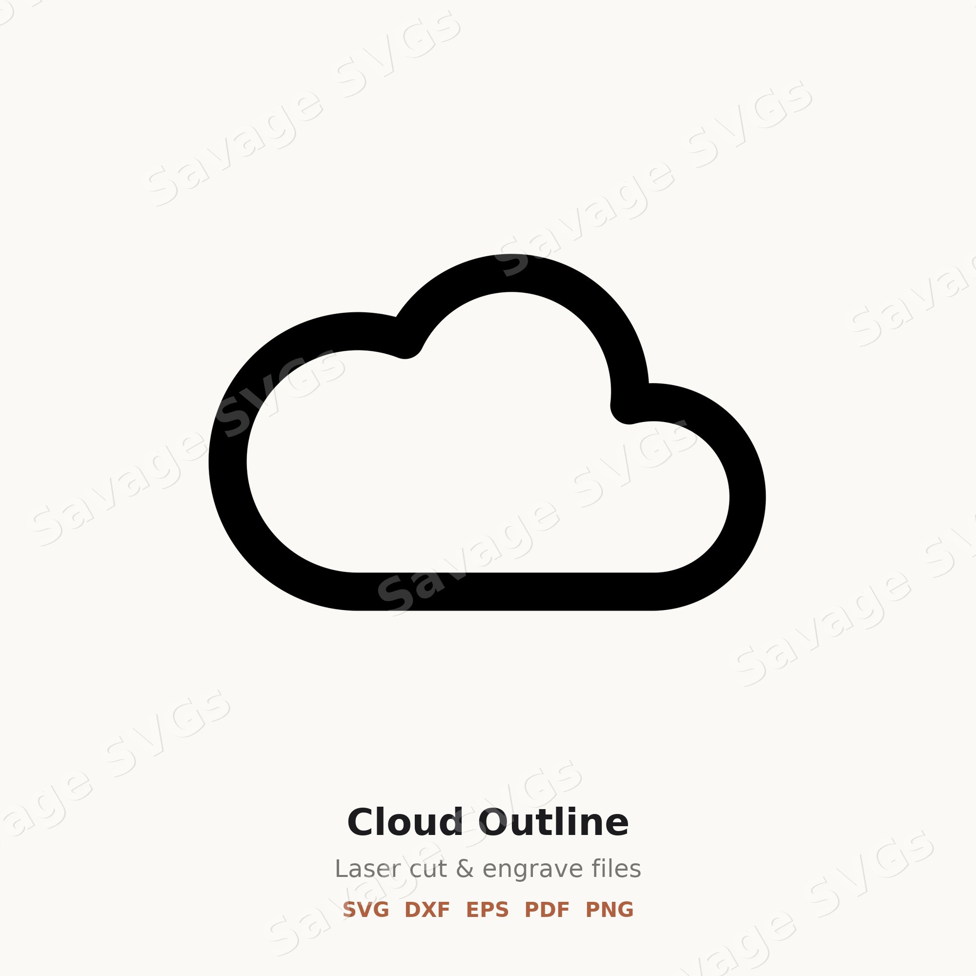 Cloud Outline