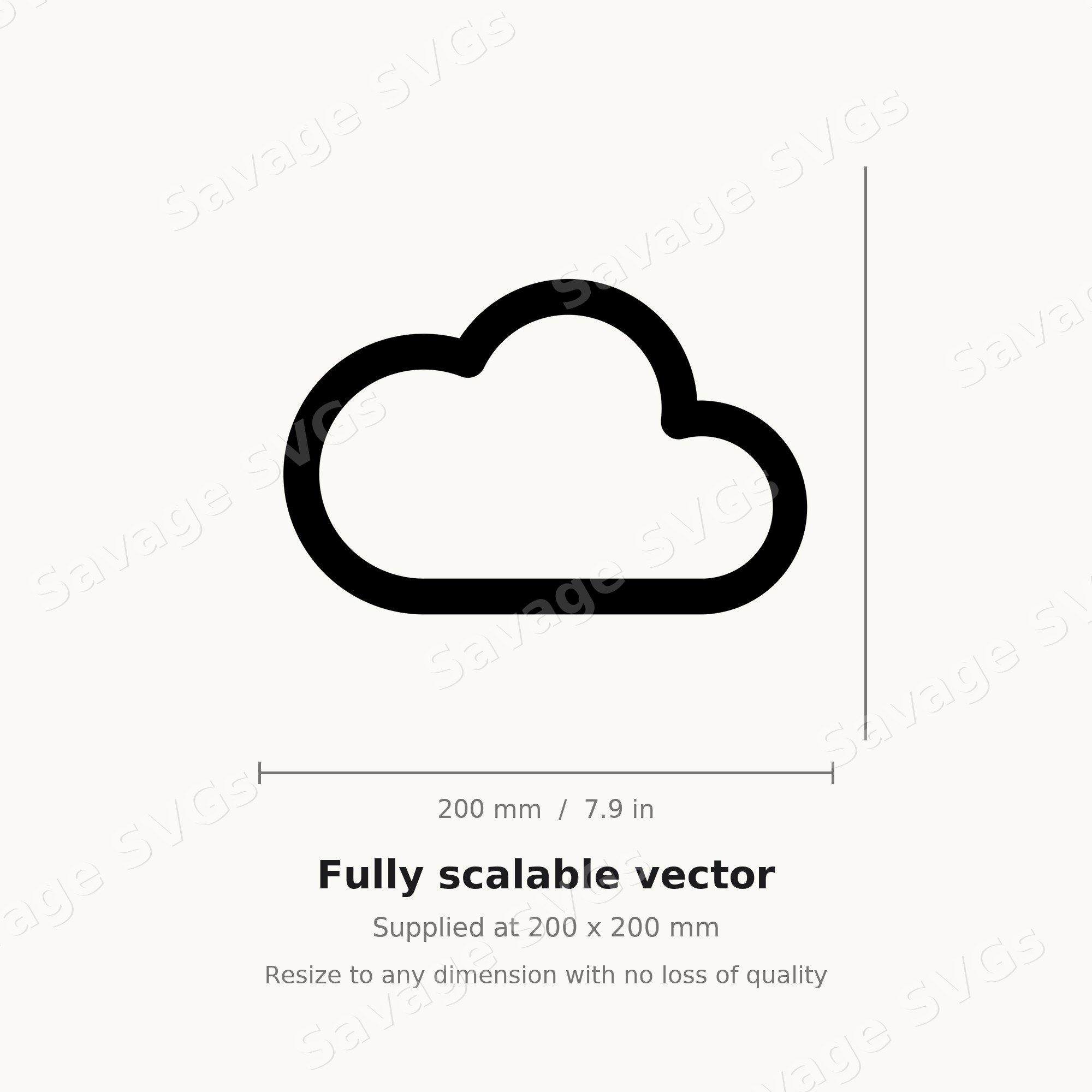 Cloud Outline