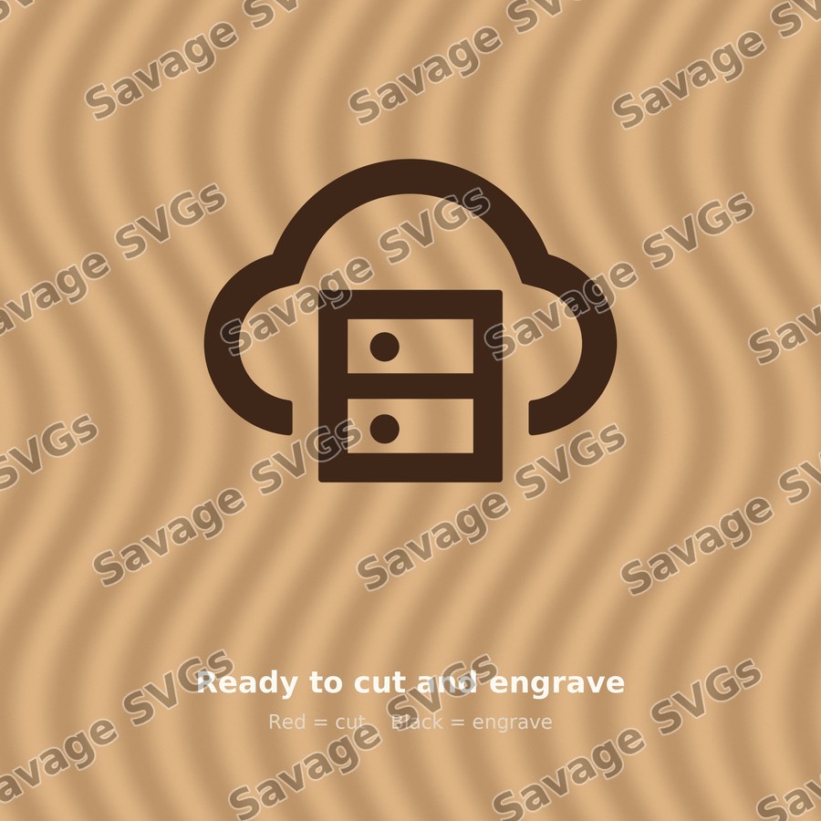 Cloud Server Icon