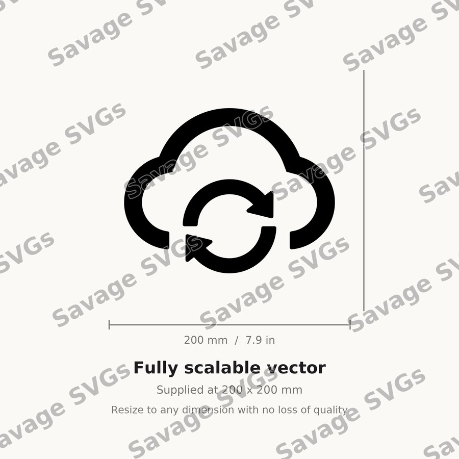Cloud Sync Icon