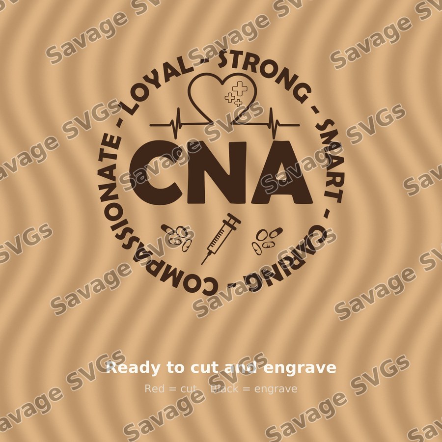 CNA Circle Badge