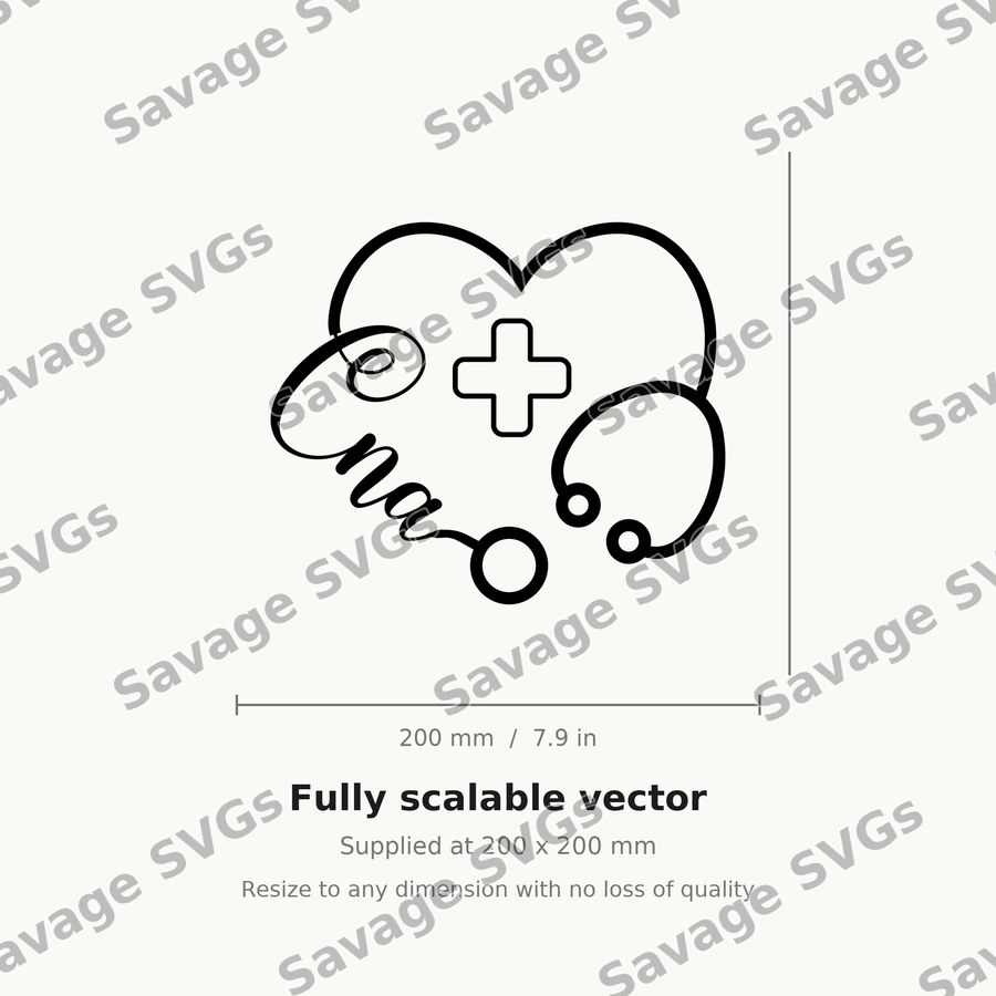 CNA Heart Stethoscope