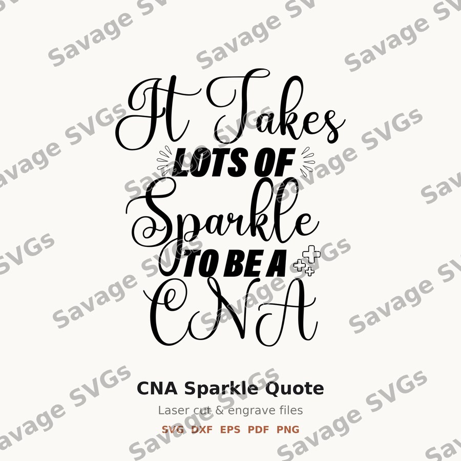 CNA Sparkle Quote