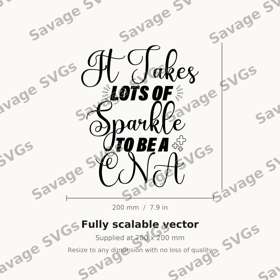 CNA Sparkle Quote