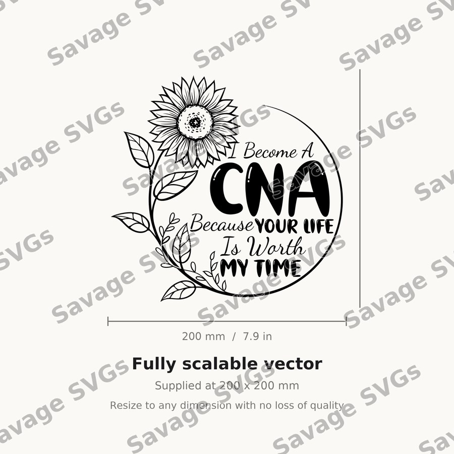 CNA Sunflower Quote